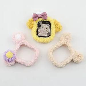 <span class=keywords><strong>Bracelet</strong></span> de cheveux en peluche mignon + étui pour <span class=keywords><strong>Apple</strong></span> <span class=keywords><strong>Watch</strong></span> 49 45 44 42 40 46 <span class=keywords><strong>Bracelet</strong></span> en tissu élastique pour Iwatch Series 10 9 8 7 6 5 - Product Image 4