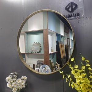 119cm Perfect Wall Hanging Oversized Circle <strong>Mirrors</strong> Decorative <strong>extra</strong> <strong>Large</strong> Black Frame <strong>Round</strong> Wall <strong>Mirror</strong> for Bathroom - Product Image 6