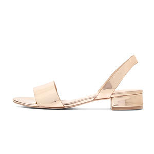 <span class=keywords><strong>Sandalias</strong></span> de tacón cuadrado bajo para mujer y niña, zapatos de oficina y al aire libre, con tiras de cuero, Punta abierta de lujo, <span class=keywords><strong>2021</strong></span> - Product Image 5