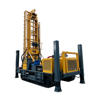 Foreuse hydraulique pour puits d'eau SY1000, <span class=keywords><strong>profondeur</strong></span> <span class=keywords><strong>1000m</strong></span>, diesel 194kW, capacité <span class=keywords><strong>de</strong></span> levage 36T, couple 14000N.m, machine <span class=keywords><strong>de</strong></span> forage sur chenilles - Product Image 4