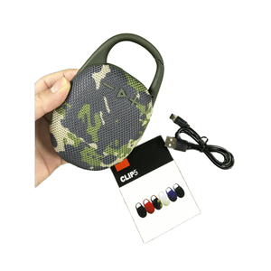 पोर्टेबल क्लिप्स 5 वायरलेस बीटी स्पीकर बिल्ट-इन माइक 10000 माह बैटरी टी कार्ड समर्थन प्लास्टिक कैबिनेट छोटे घर पार्टी गायन के लिए - Product Image 6