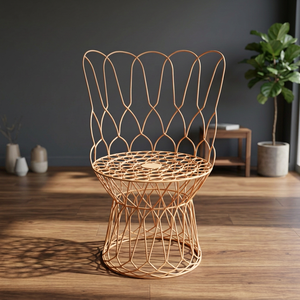 Iron Powder Coated <b>Chair</b> - Product Image 4