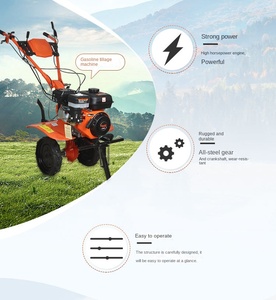 เครื่องพรวนดินแบบโรตารี่ SCOTT 6.5 แรงม้า รุ่น Heavy Duty 4 จังหวะ เบนซิน สำหรับทำสวน พรวนดิน กำจัดวัชพืช GT-J01 กำลังสูง ใช้เชื้อเพลิงเบนซิน ความกว้างการทำงาน 40-60 ซม. - Product Image 3