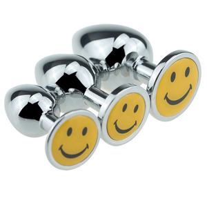 Унисекс гладкая пробка с кристаллами, 3 размера - Product Image 1