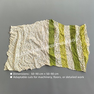 Bolsa de 25 kg de Trapos de Limpieza de Tela de Algodón en Trozos Cortados, Coloridos, Absorbentes de Agua y Aceite - Product Image 3