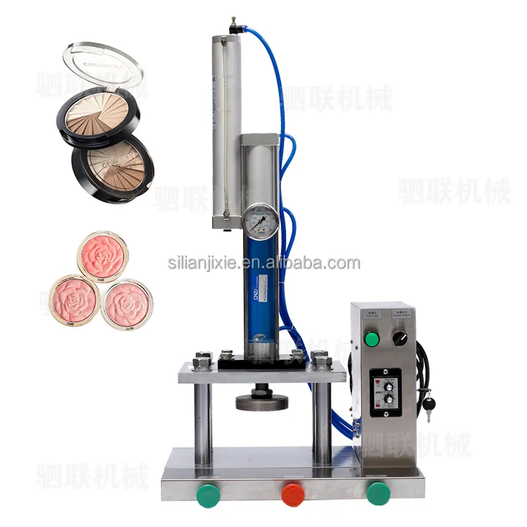 2023 New Design Laboratory cosmetics powder blush eyeshadow Powder Press Machine manual