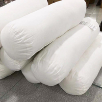Coussin cylindrique en fibres synthétiques, garnissage en microfibre, insert de coussin
