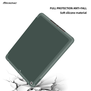 เคสแท็บเล็ตแบบพับสามตอน ทำจากหนัง PU และฝาหลัง PC สำหรับ Samsung Tab S7 และ S8 ขนาด 11 นิ้ว พร้อมช่องใส่ปากกา - Product Image 5