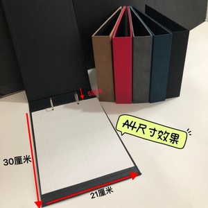 Livre d'échantillons de revêtements muraux et de papiers peints personnalisés, <span class=keywords><strong>classeur</strong></span> professionnel de nuanciers de tissus pour la présentation en design d'intérieur - Product Image 2