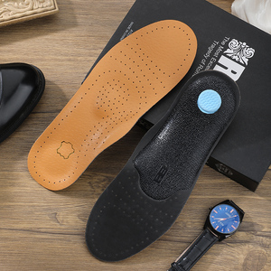 תמיכת קשת עור רך נוחה ועדינה מתככת עור רך נושם זיעה - Product Image 4