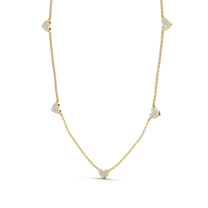 Dasini <span class=keywords><strong>collana</strong></span> <span class=keywords><strong>cuore</strong></span> amore impreziosita da cristalli Swarovski argento Sterling 925 <span class=keywords><strong>collana</strong></span> moda per donna - Product Image 3