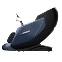 Sillón de Masaje de Cuerpo Completo con Rodillos Shiatsu, Pantalla LCD Grande, Funciones Inteligentes, Cuero PU, Bluetooth, Superventas 2025