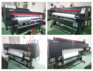 Penjualan Pabrik 1.6M 1.9M Murah Kecil DX5 DX7 XP600 Impresora Digital Spanduk Vinyl Printer Ecosolvent