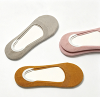 Chaussettes invisibles en coton respirant pour femmes, antidérapantes en silicone, pour ballerines, mocassins, baskets, multicolores, chaussettes pieds nus