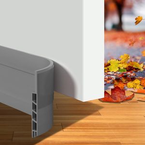 Door gap and bottom sealant for dust and water protection self-adhesive bottom <b>strip</b> for door noise reduction bedroom door - Product Image 3
