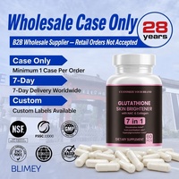 Kapsul Glutathione Private Label, Pil Pemutih Kolagen, Vitamin C E Liposom, Kapsul L-glutathione untuk Kulit