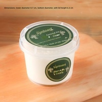 Gobelet en plastique PU à rebond lent, style japonais, en forme de pudding moelleux, avec couvercle caramel, pour gelée, mousse, yaourt, modèle de simulation en gros