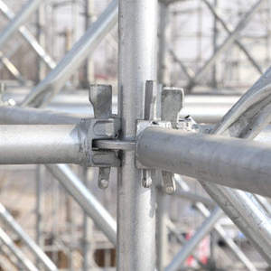 Galvanized Steel Layher Type Ring Lock Scaffolding Industrial High Strength Australian Standards Ringlock Scaffolding - Product Image 4