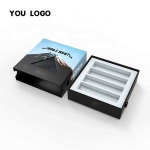 Custom Logo Printing Child Proof 0.5ml 1ml Cartridge Paper Rectangle Box Packaging Cartridge Package Box With EVA Form - Product Image 6