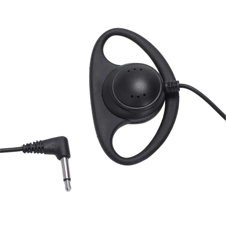 Écouteurs stéréo jetables personnalisés pour nouveau produit avec cordon extra long Écouteurs filaires sport à oreille unique