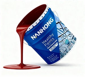Pintura Convertidora de Óxido Rojo Nanhong Eco-Liquid a Base de Agua, Antioxidante y Antidecoloración, para Puertas y Ventanas Metálicas - Aplicación con Brocha - Product Image 1