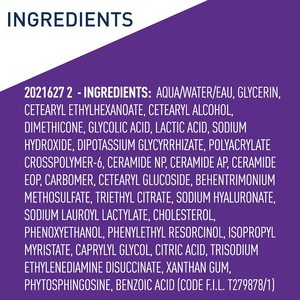 Sérum exfoliant de nuit régénérant pour la peau 100% USA avec acide glycolique et lactique pour le visage, traitement anti-âge, 1,7 oz - Product Image 1