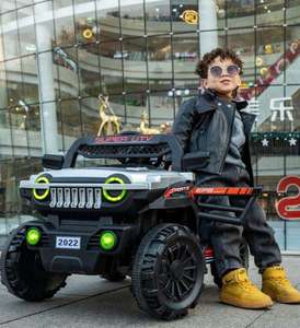 Voiture à pédales pour enfants à 4 roues, à piles, en plastique, <span class=keywords><strong>pas</strong></span> chère, pour les filles, de 2 à 4 ans, tout-terrain, jouet tendance - Product Image 6