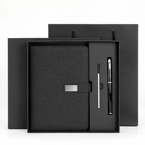 Coffret Cadeau Luxe Premium 3-en-1 pour Anniversaire et Thanksgiving, <span class=keywords><strong>Livraison</strong></span> Rapide 2026, Prêt à Expédier, Ensemble de Carnets Promotionnels pour Entreprises - Product Image 2