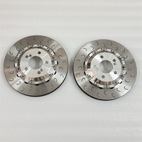 2 pièces 355*32mm Big Rotor Upgrade Caliper Auto Racing Disque de frein entièrement flottant Disque universel Toyota Lexus Land Cruiser Arrière