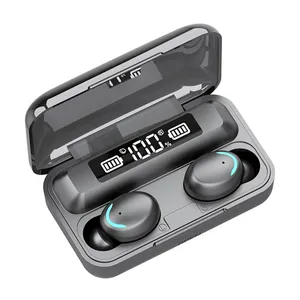 Écouteurs intra-auriculaires à affichage numérique F9-5C Réduction du bruit Écouteurs sans fil Compatible étanche 5.3 Casque sans fil - Product Image 4