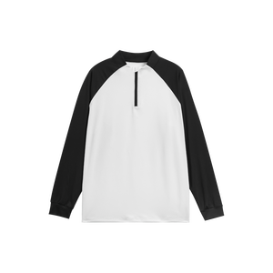 Logo personnalisé hommes séchage rapide à manches longues soleil cyclisme coupe-vent épaule impression pêche Culture chemise pull solide - Product Image 2