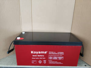 小山太阳能电池深循环凝胶电池12V 200ah家用UPS电池 - Product Image 2