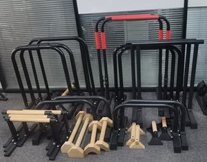 قضبان متوازية قابلة للتعديل من الفولاذ الثقيل للتمارين الرياضية وتمارين القوة - Product Image 5