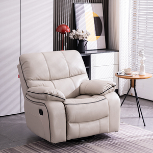 Sedia da Cinema reclinabile reclinabile per divano reclinabile in pelle - Product Image 4