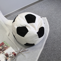 Pouf personnalisé en forme de football, lit-balançoire, tabouret décoratif, usb, pour salon, personnalisé