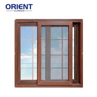 Ventanas Corredizas de Aluminio Resistentes a Huracanes, Doble Vidrio Templado, Eficiencia Energética, Ventanas Exteriores Insonorizadas