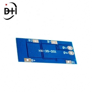 3S 11.1V แบตเตอรี่ลิเธียมบอร์ดป้องกันกระแสเกิน 10A กระแสไฟ 20A จำกัดกระแส AOD403+8254AA - Product Image 4