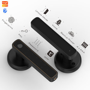 Manija Inteligente con Huella Dactilar Electrónica para Apertura de Puerta Sin Llave con Cerradura de Puerta Digital con Huella Dactilar - Product Image 1