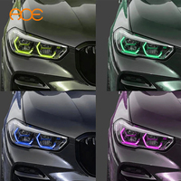 Módulo DRL RGBW de Instalación Plug and Play para BMW X5 G05 X6 G06 X5M F95 X6M F96 con Faros Láser
