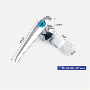 Set <span class=keywords><strong>Maniglia</strong></span> per <span class=keywords><strong>Serratura</strong></span> di Sicurezza MS304 in Lega di Zinco, <span class=keywords><strong>Maniglia</strong></span> per Mobili <span class=keywords><strong>e</strong></span> Armadietti con <span class=keywords><strong>Serratura</strong></span> <span class=keywords><strong>e</strong></span> Chiavi - Product Image 6