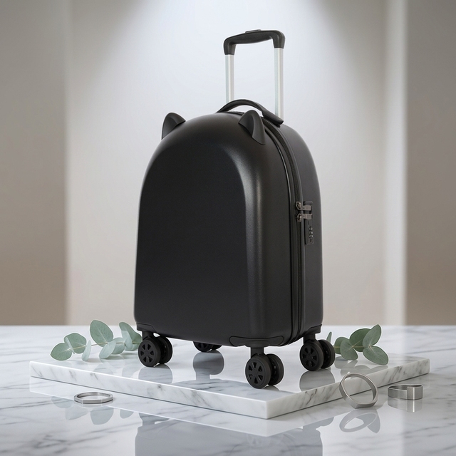 Factory Wholesale Carry on Luggage for Kids Boys and Girls Hard Shell Children Trolley Suitcase With Spinner Wheels 18 Inch Case