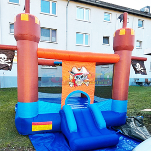 Commercial grade chateau gonflable <b>inflatable</b> pirate bouncy castle bounce <b>house</b> for kids - Product Image 4