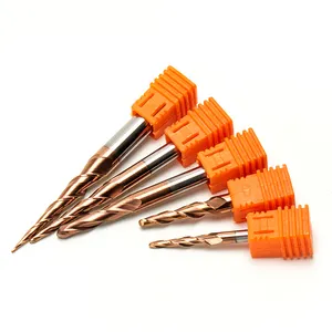 Used for wood cutting, density board ball nose end mill hss carbide tip end mill cutter wood thread cutting tool