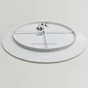 Lampe de <span class=keywords><strong>plafond</strong></span> <span class=keywords><strong>LED</strong></span> plate suspendue à économie d'énergie au design moderne, télécommande, intensité variable, 72W, lampe suspendue <span class=keywords><strong>LED</strong></span> ronde - Product Image 3