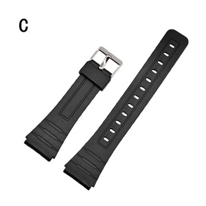 12mm 14MM 16MM 18mm 20mm 22mm correa de reloj de PVC para <span class=keywords><strong>Casio</strong></span> Sport Diving correa de pulsera de repuesto - Product Image 4