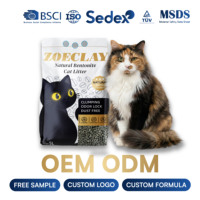 Échantillons Gratuits OEM ODM Vente en Gros Usine Litière pour Chat en Bentonite Écologique à Fort Pouvoir Agglomérant et Absorption Rapide Sable Premium