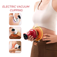 Masseur portable Gua Sha anti-cellulite à lumière rouge et bleue, 6 intensités réglables pour amincissement corporel, détoxification, soulagement de la douleur, certifié CE