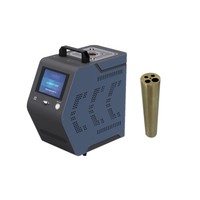 Calibrateur de bloc sec à écran tactile LCD 50~650°C pour PT100, chauffage haute température, thermocouple, calibration de puits sec OEM