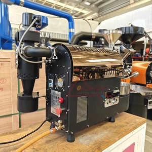 Nhà Máy Ban Đầu 200G 500G 600G Reekss Cà Phê Nhỏ Rang Xay 310 Đôi Thép Không Gỉ Trống Thông Minh Rang Cho Nhà/Quán Cà Phê - Product Image 3