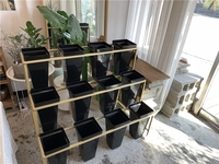 Support debout de pot de fleur de plancher, fournisseur de fleuriste, présentoir de magasin de fleur